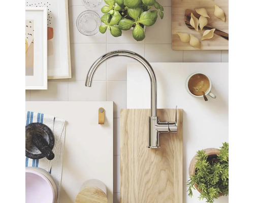 Grohe Quickfix keukenkraan START EDGE 2020 chroom 31369001