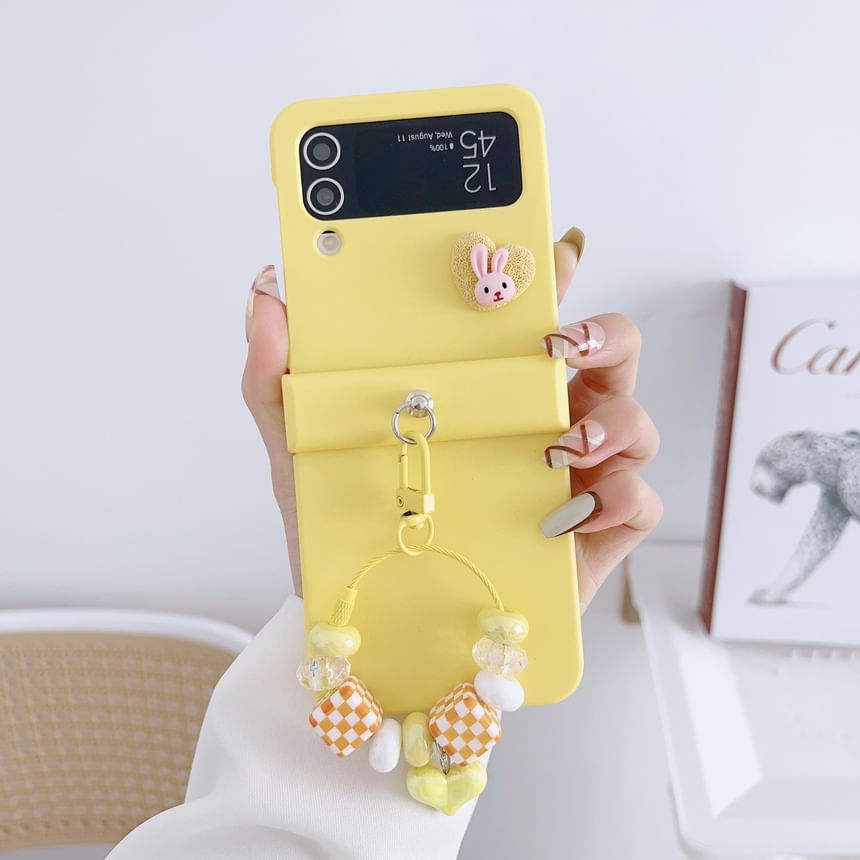 Jaguara - Konijnenpied-de-poule telefoonhoesje - Samsung Flip