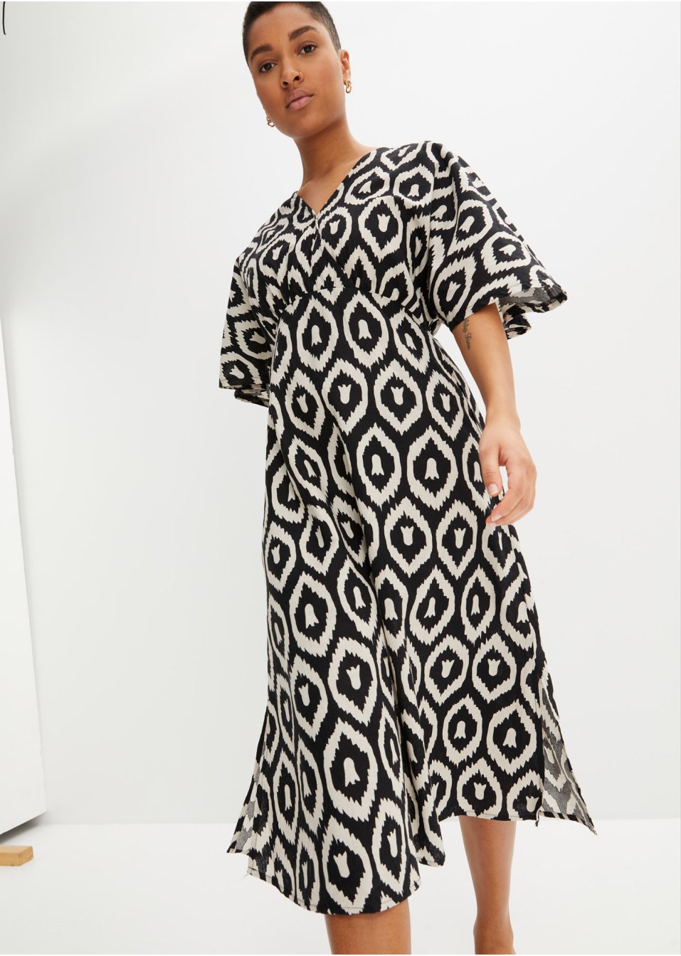 Robe avec imprimé ornement