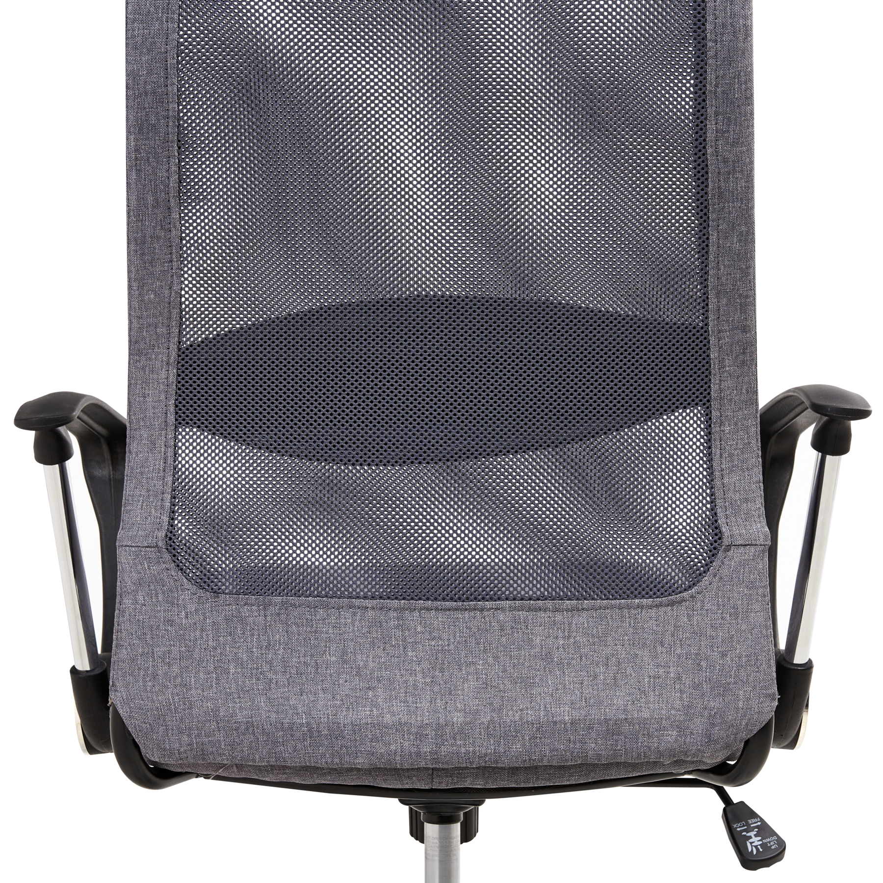 Beliani - PIONEER - Bureaustoel - Donkergrijs - Polyester