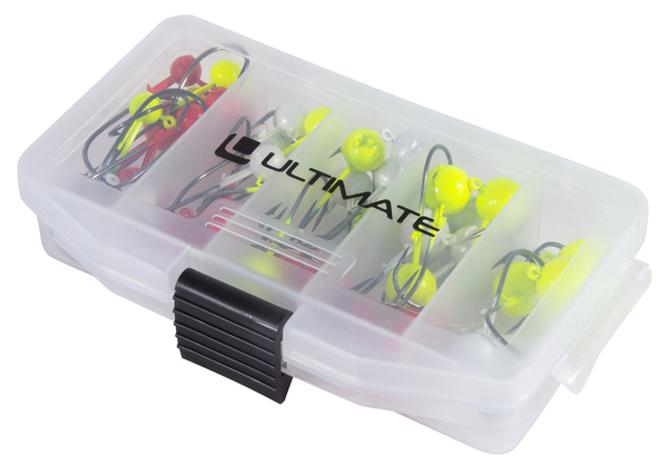 Boîte de têtes plombées en plomb multicolores Ultimate (3.5-14g) (45pièces)