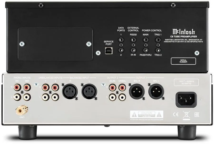 McIntosh C8   2 x MC830 Amplis hi-fi stéréo
