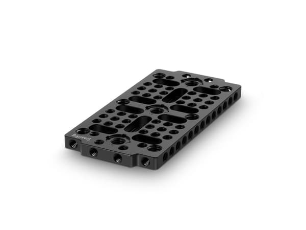 SmallRig 1681, Monteringsplate, Sort, Aluminium, 1/4, 3/8