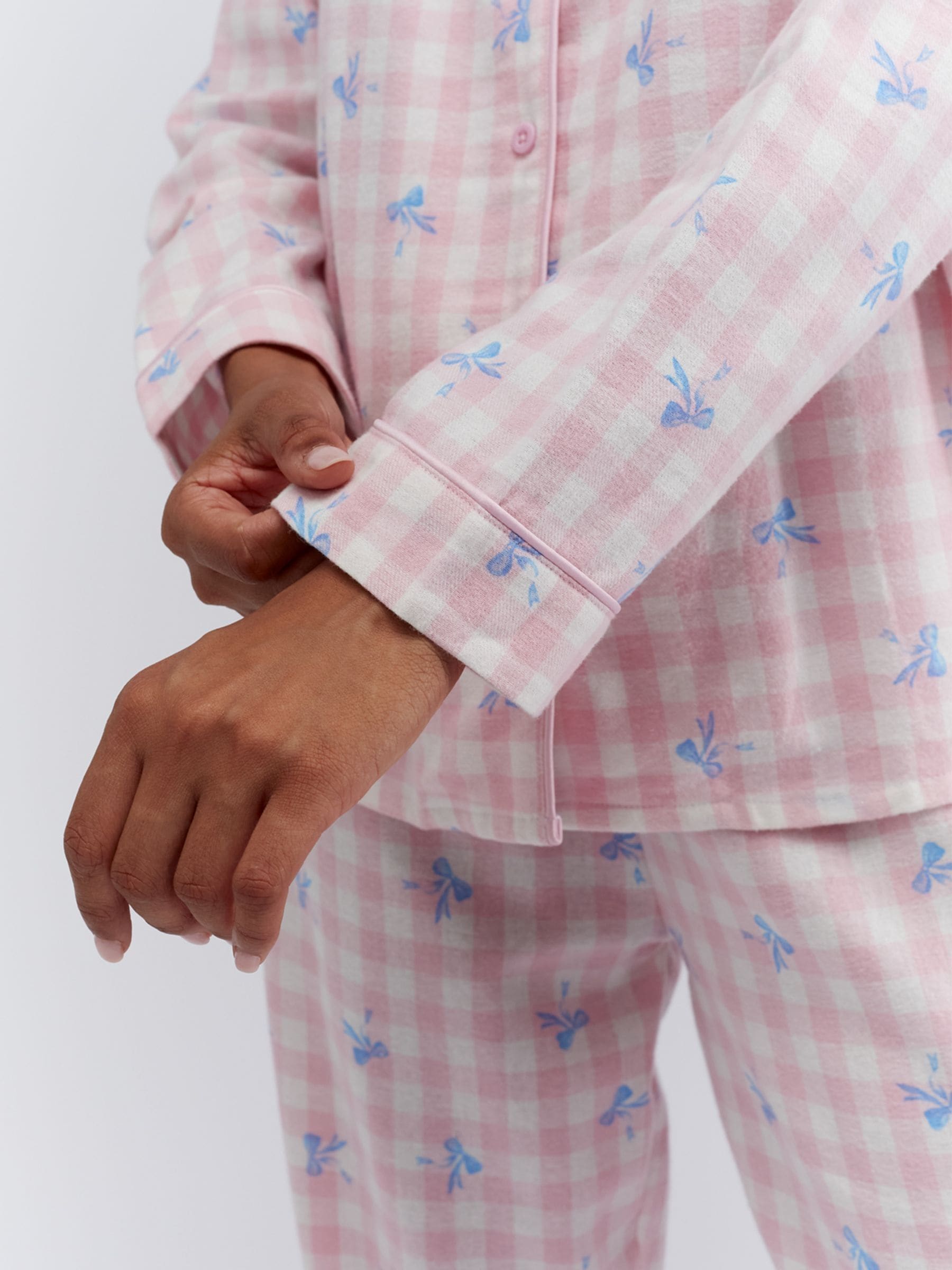 Roze/wit geruit - Boux Avenue Pyjamas In a Bag