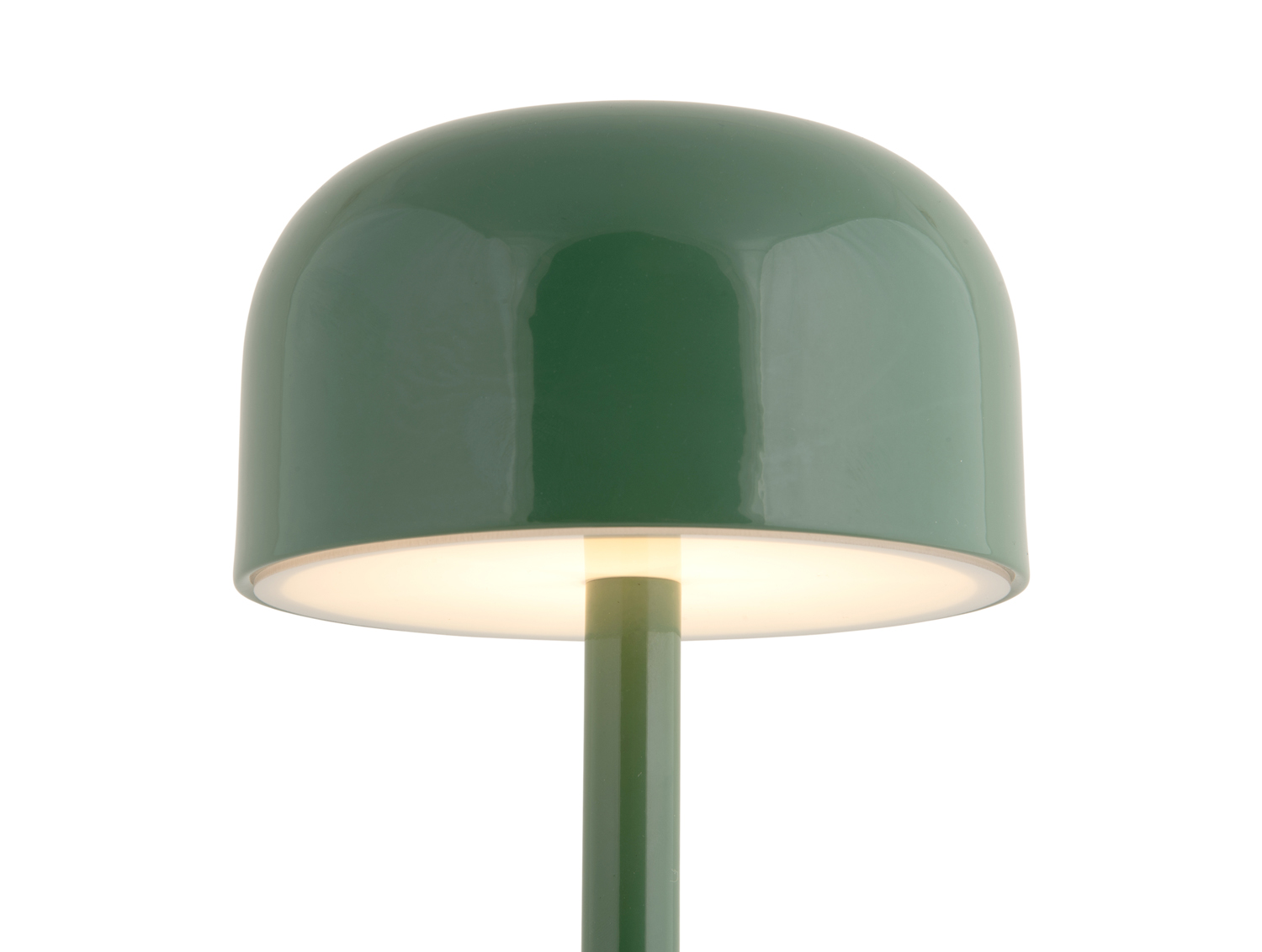 Table lamp James LED iron shiny jungle green