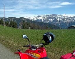 Quad mieten in Interlaken als Geschenktip für Männer