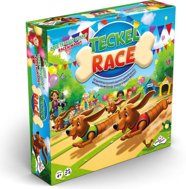 Teckelrace - Kinderspel - Hondenrace Spel