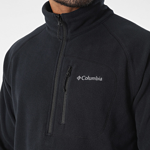 Veste Col Zippé Polaire Fast Trek 1553511 Noir