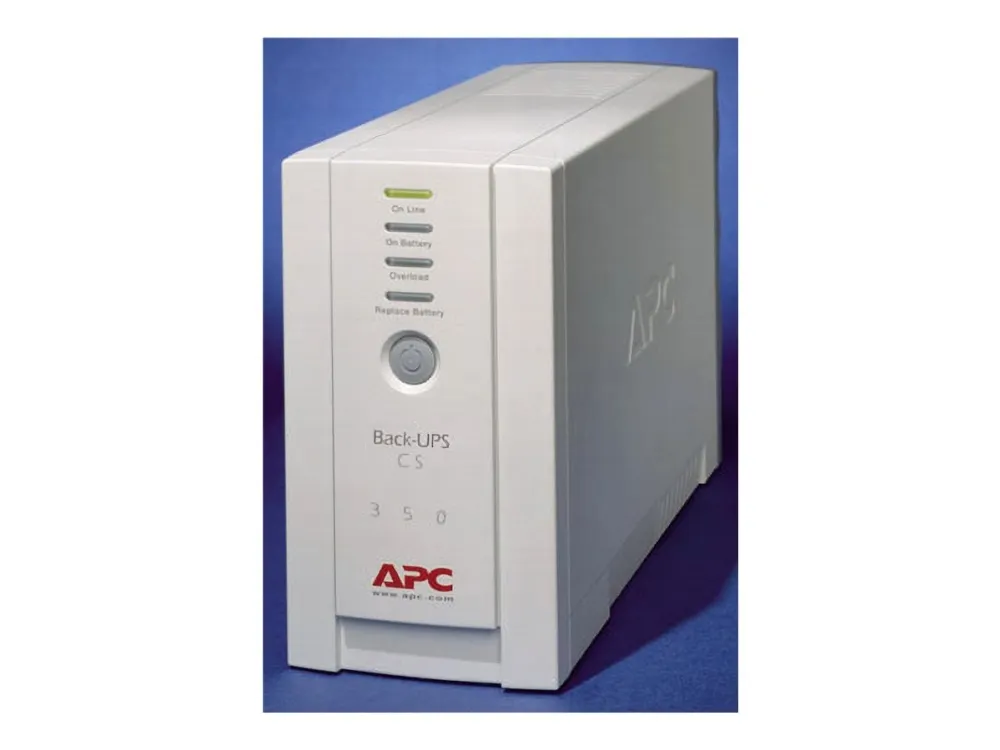APC Back-UPS CS 350 - UPS - AC 230 V - 210 Watt - 350 VA - RS-232, USB - output-stikforbindelser: 4 - beige