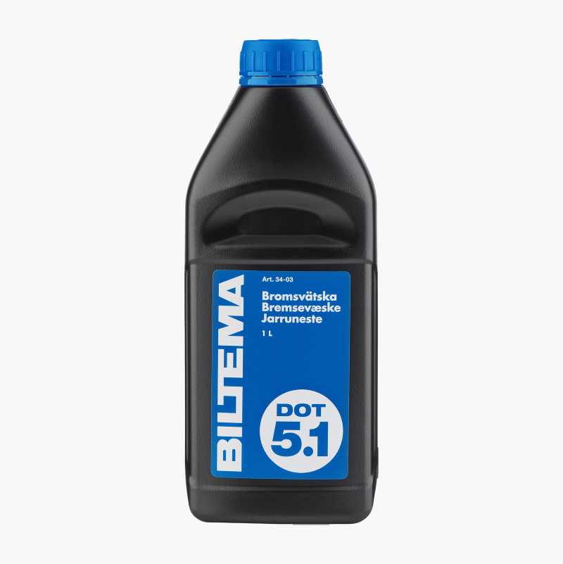 Bremsevæske DOT 5.1, 1 liter