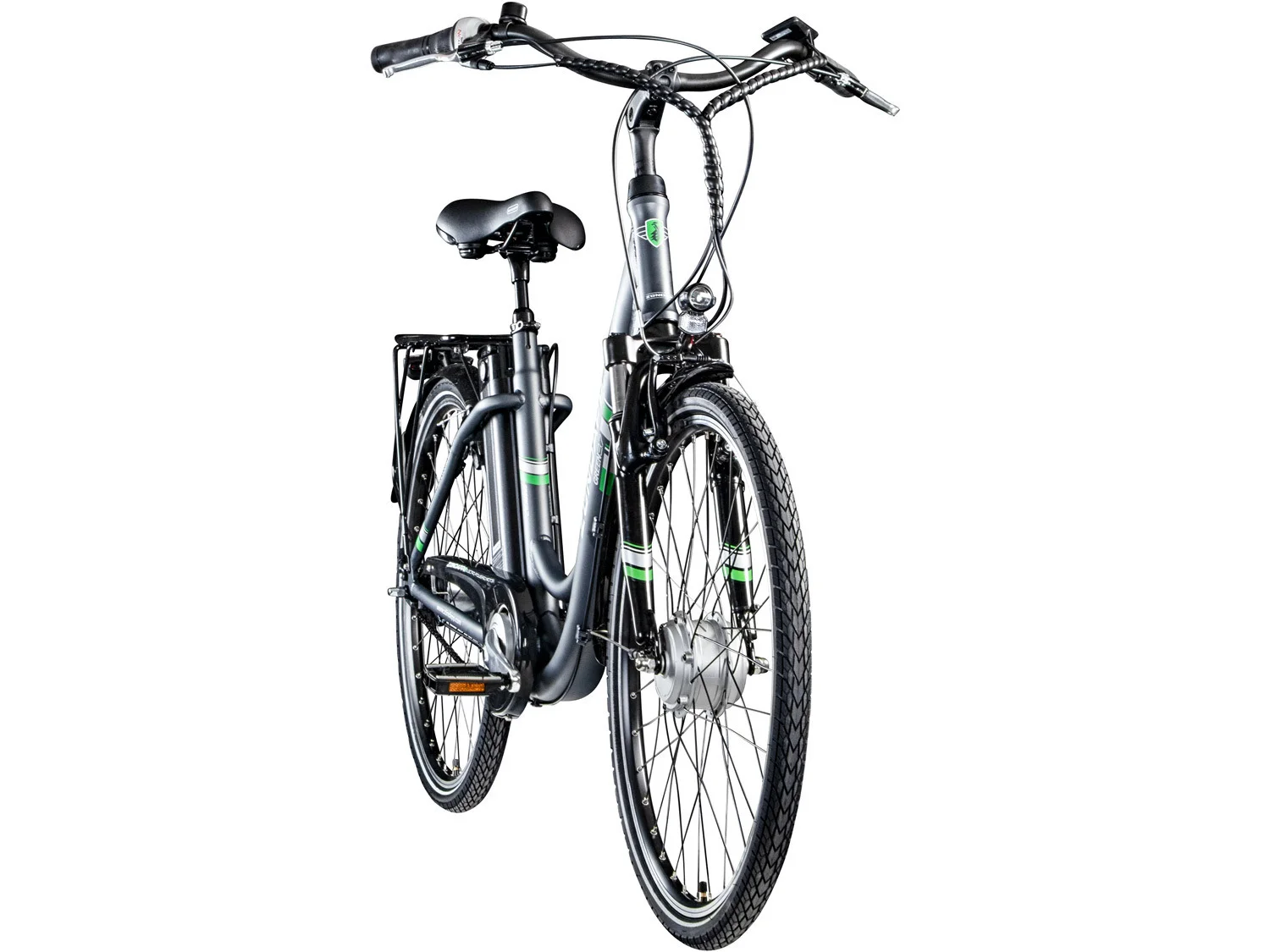 Z&uuml;ndapp E-Bike City Green 3.7, 26 oder 28 Zoll