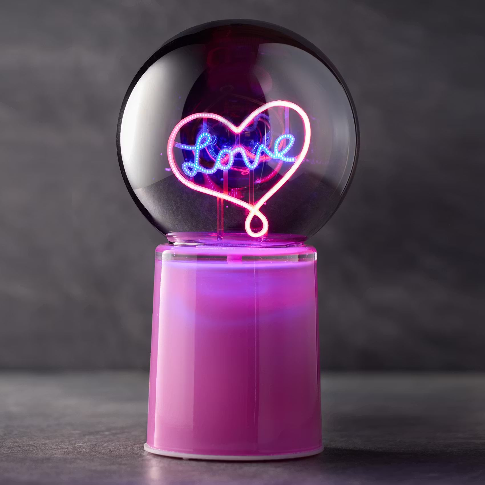GLOW BALL Kugel Herz