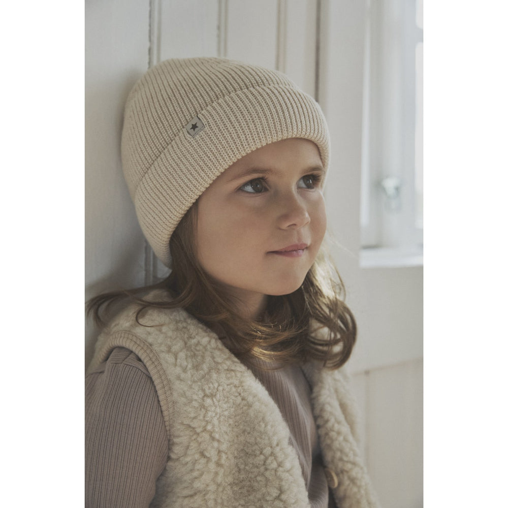 Køb Huttelihut Cement Vest Uld Bamse W. Lining