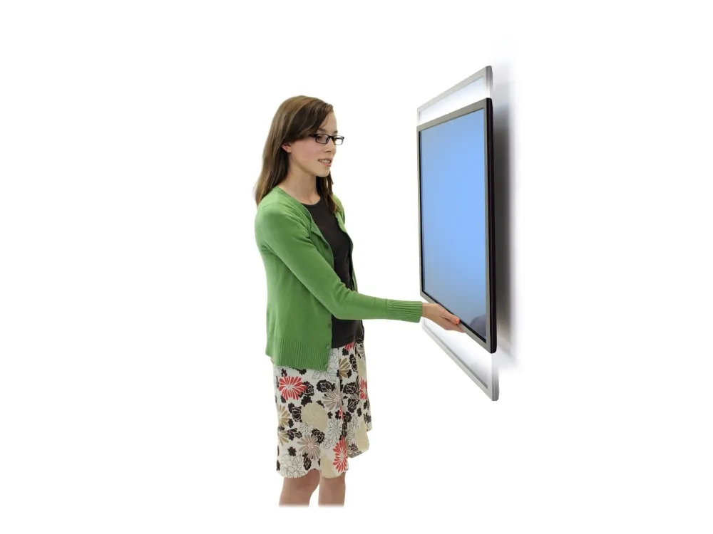 Ergotron - Monteringssæt (VESA adapter, løftesamling, fuld bevægelses-arm) - Constant Force Technology - for LCD display - glide, let brug med forlængelse (LD-X) - sort - skærmstørrelse: 27