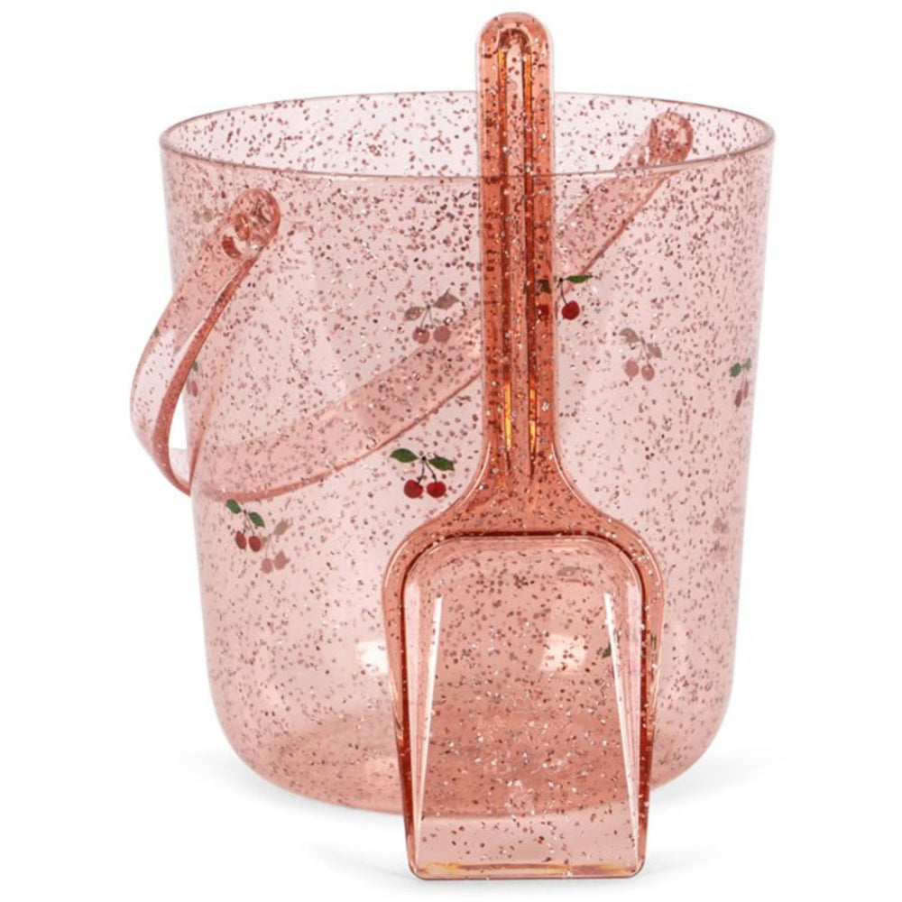 Køb Konges Sløjd Cherry Glitter Spand og Skovl Print