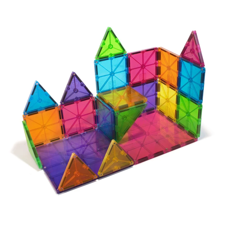 Magna-Tiles - Klare farver 32 stk.