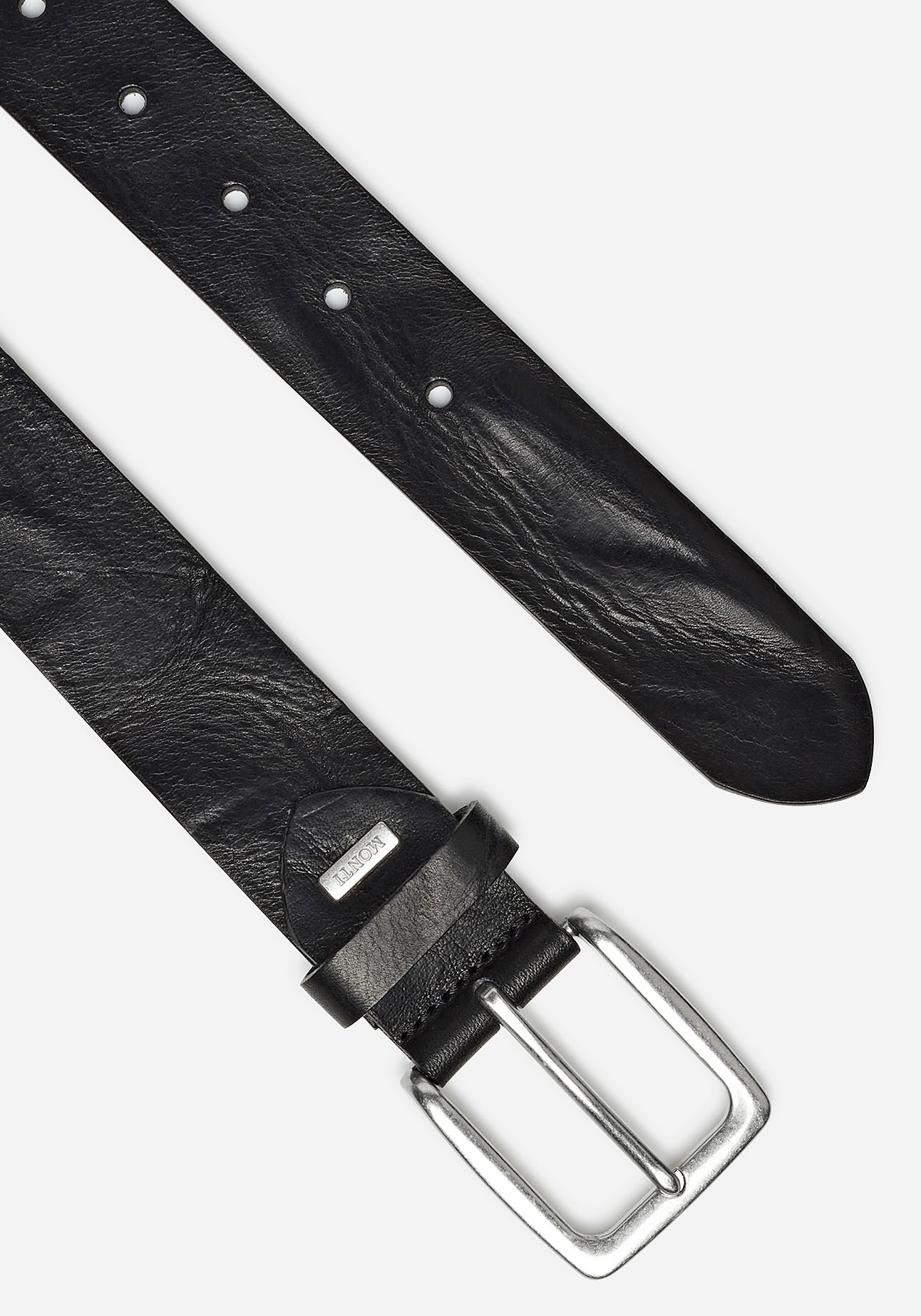 MONTI Ledergürtel »BOLOGNA« 3,5 cm breit, Jeans-Casual, Unikat, kürzbar