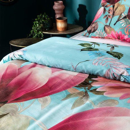 Lelie Pink Dekbedovertrek - 200 x 200/220
