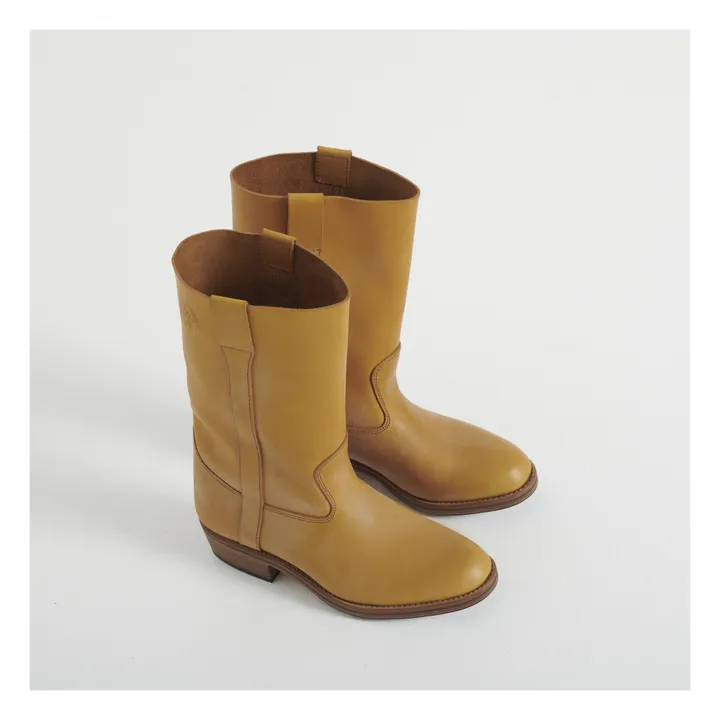 La Botte Gardiane Bottes Gardian Cuir Gras | Naturel