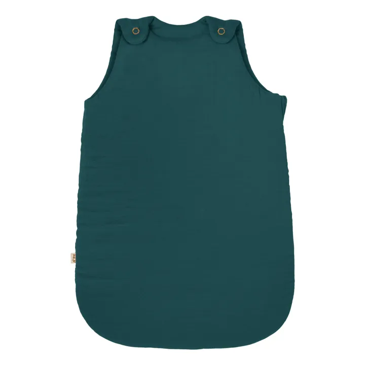 Numero 74 Gigoteuse en gaze de coton bio | Teal Blue