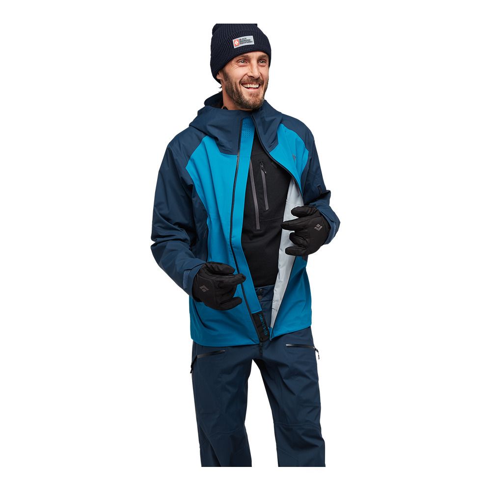 Black Diamond RECON LT STRETCH - Veste ski Homme kingfisher-indigo