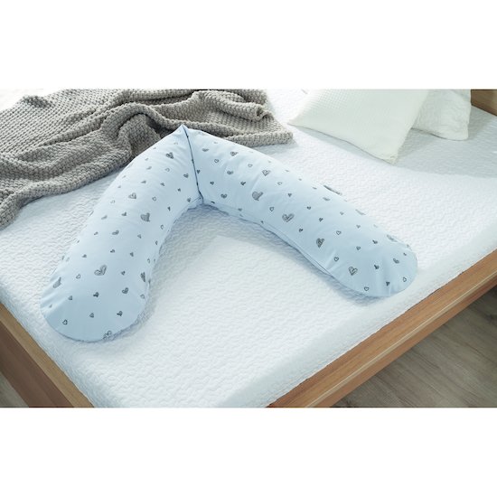 Coussin d'allaitement original   Coeur tendres        de               Theraline