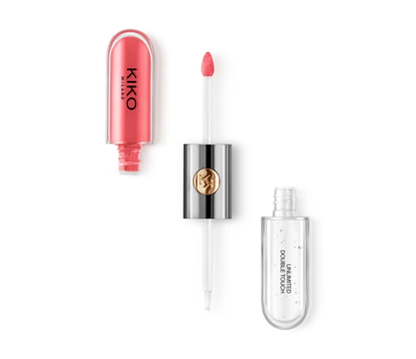 KIKO MILANO Unlimited Double Touch Fluid Lipstick110 Spicy Rose