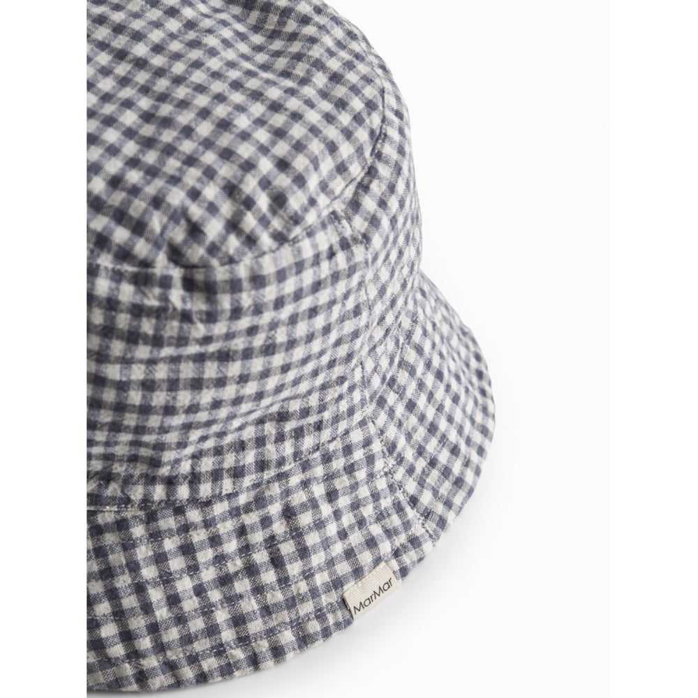 Køb MarMar Cotton Linen Marine Check Arida Hue