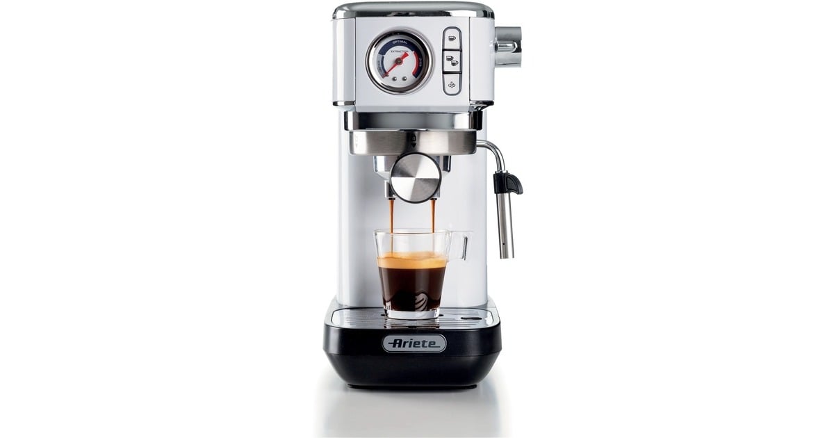ArieteModerna Espresso Slim 1381/14 espressomachine  (Wit)