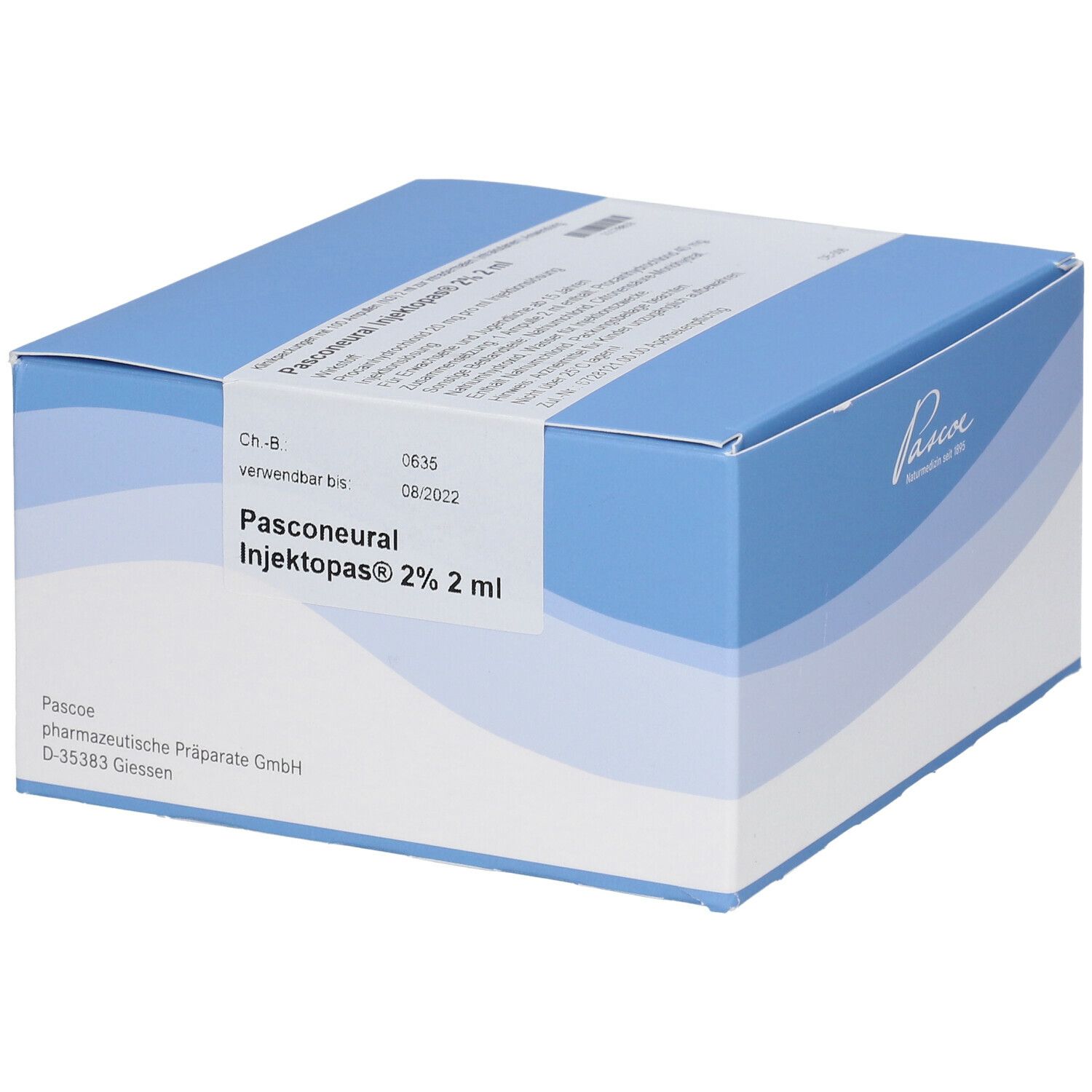 Pasconeural Injektopas® 2 % 2 ml Ampullen