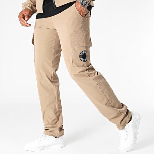 Ensemble Veste Zippée Et Pantalon Jogging 0032 0030 Beige