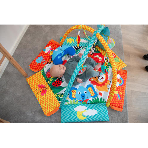 Tapis d'éveil à balles Carnaval de la jungle - BOJUNGLE