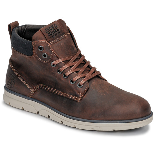 Jack & Jones - JFW TUBAR LEATHER - Marron