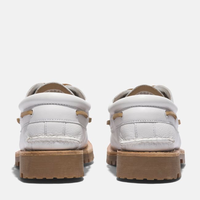 Scarpa da Barca Timberland® Authentic Handsewn                da Uomo in bianco