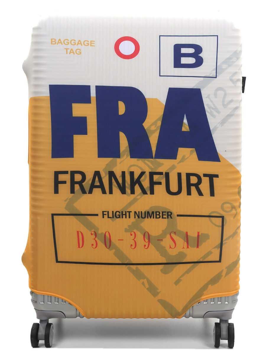 Housse de valise Airtex To Frankfurt FRA - L