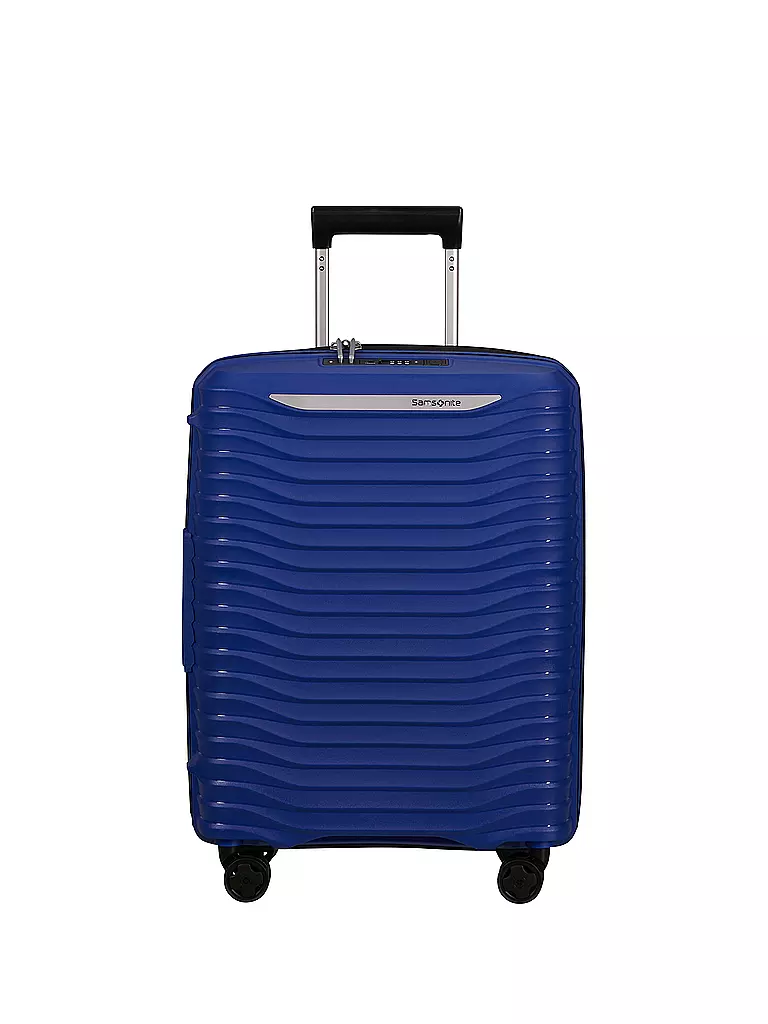 SAMSONITE Trolley  UPSCAPE SPINNER 55cm erweiterbar nautical blue blau
