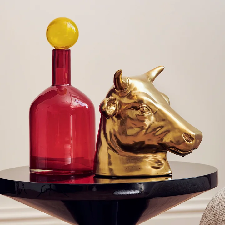 Pols Potten - Don't Eat Me, Save Me Pig Spardose, gold