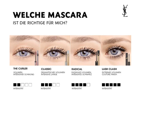 Yves Saint Laurent LASH CLASH Mascara BrownBrown