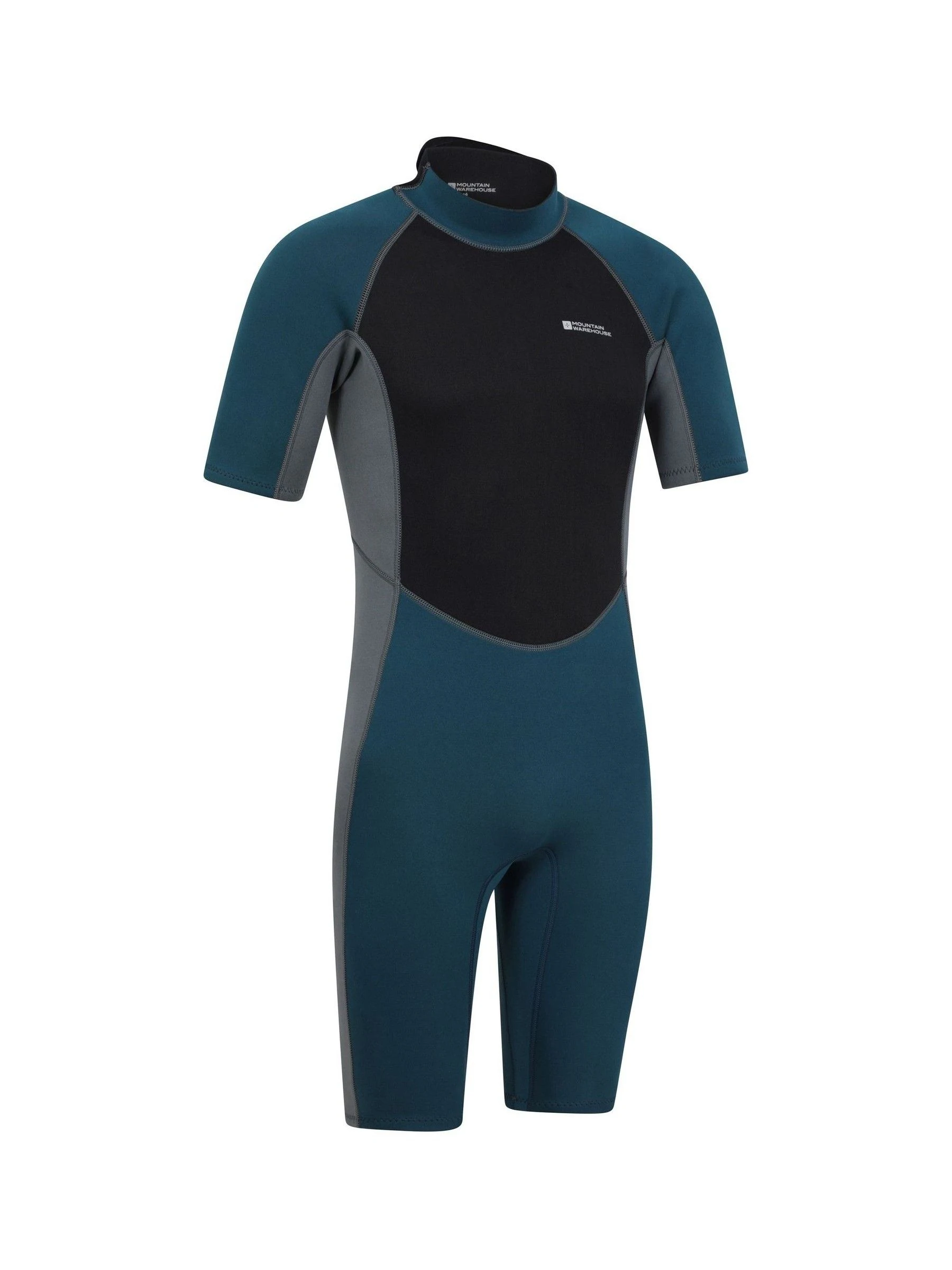 Zwart - Mountain Warehouse kort neopreen wetsuit voor heren