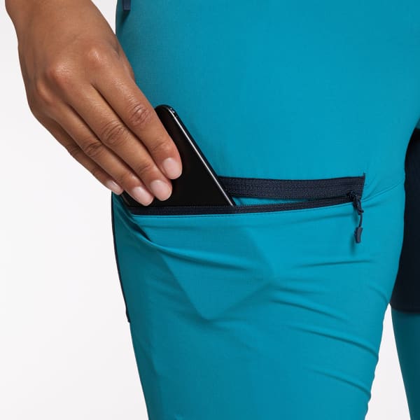 Pantalon randonnée HAGLÖFS MID SLIM PANT WOMEN MAUI BLUE/TARN BLUE