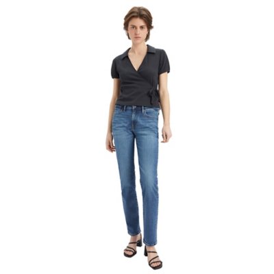 Jean femme 712 Slim Welt Pocket Blue Wave LEVIS