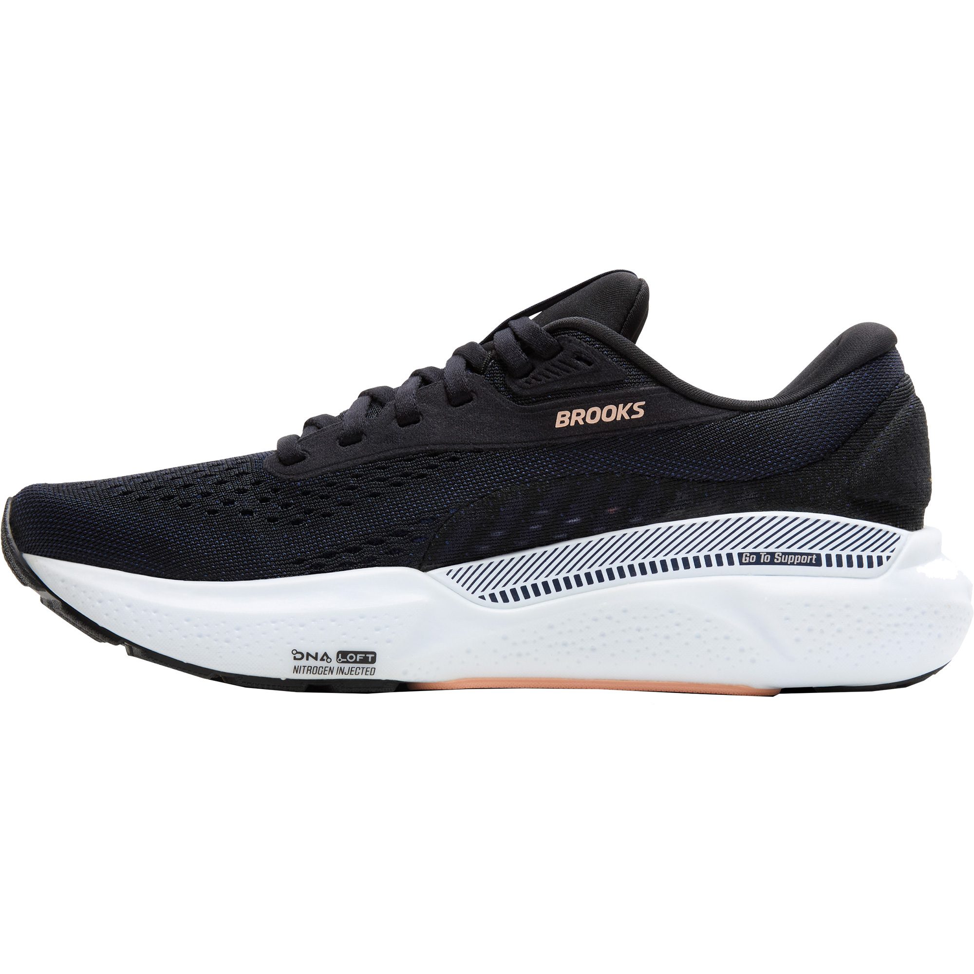 Brooks Adrenaline GTS 24 Laufschuhe Damen schwarz