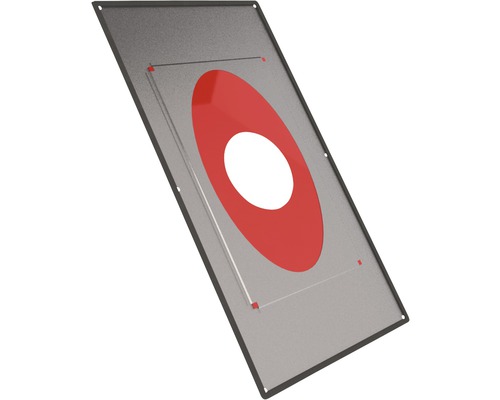 Jeremias DW-FU plafondpaneel 41-55° met dampremmende laag Ø150mm