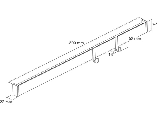 MSA - Barre de crédence T1303