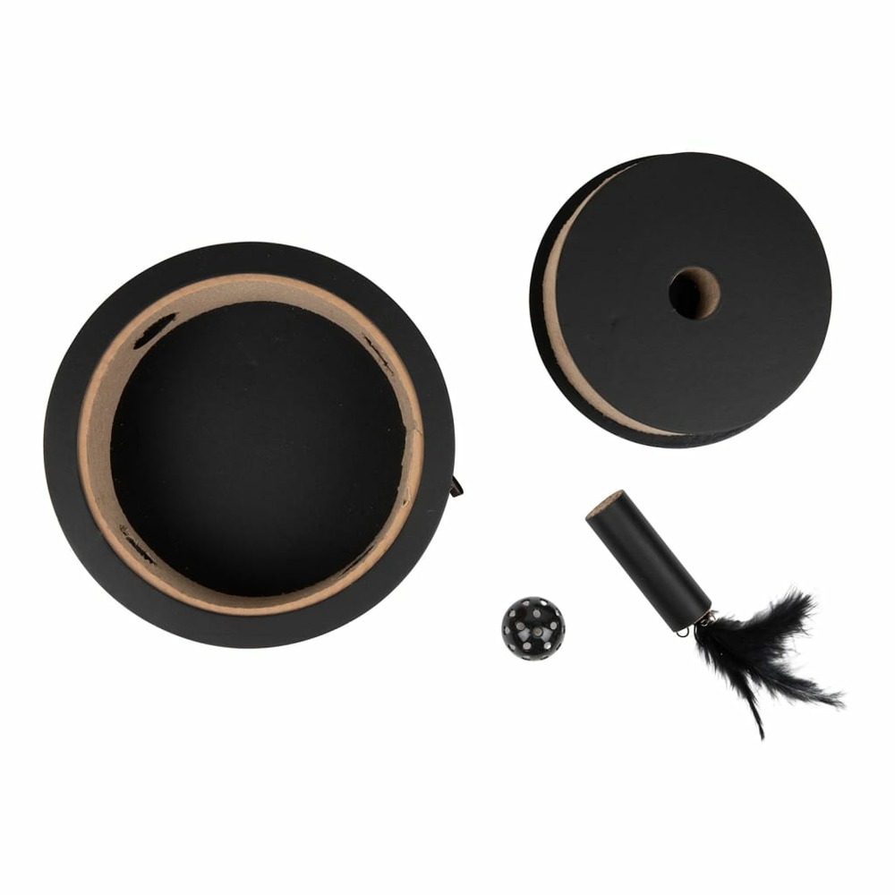 Jouet pour chats fiesta carton noir et marron