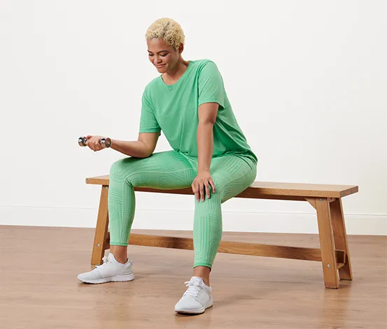 Wende-Sporttight, grün