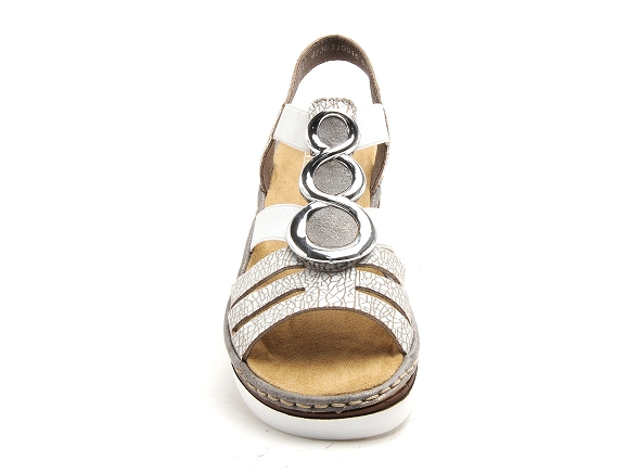 Rieker nu pieds plats femme 679l4 beige