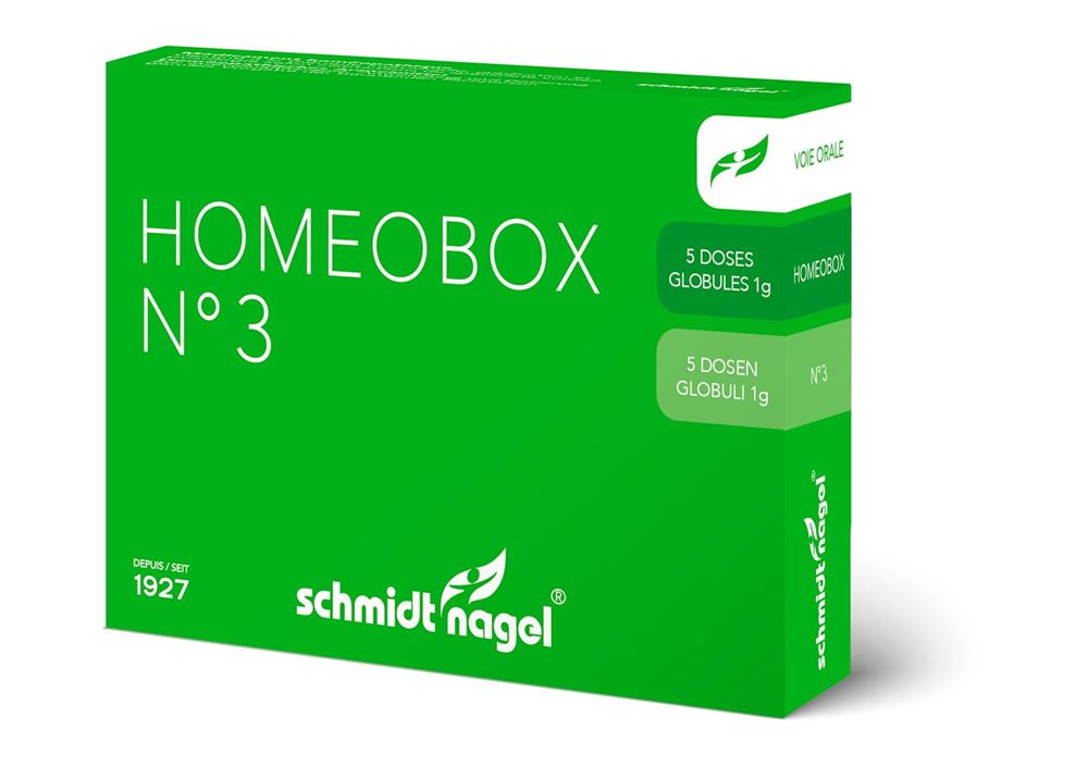 SCHMIDT-NAGEL HomeoBox 3 Glob 1 g