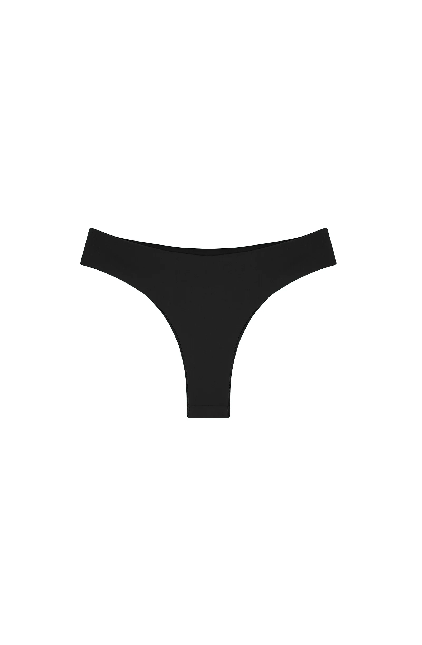 savine Bas de maillot string noir Noir