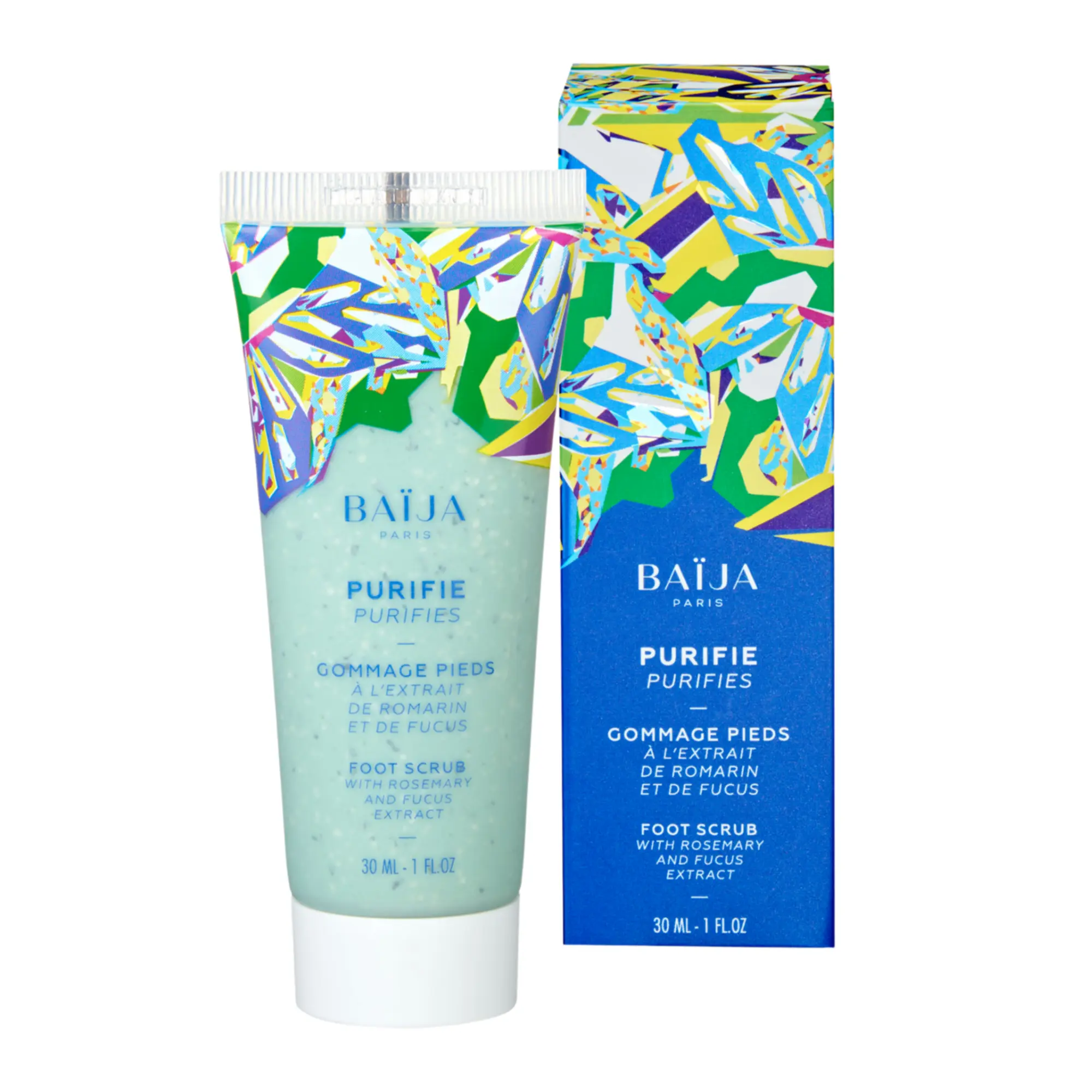 Baïja - Gommage Pieds Purifiant Extrait de Romarin & Fucus 30ml - Pieds